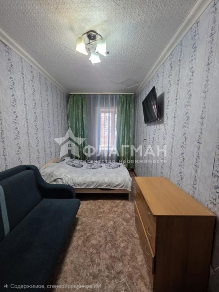 3-комн квартира Крупской, 41