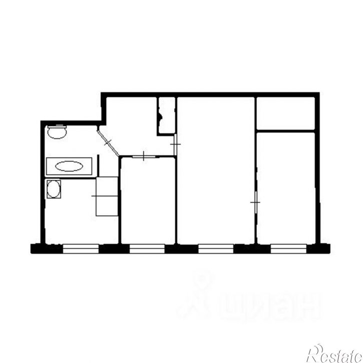 3-комн квартира ул Интернациональная, 26,  д. 26